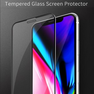 2.5D силиконов печат от закалено стъкло за екран за XI / XI MAX 2019